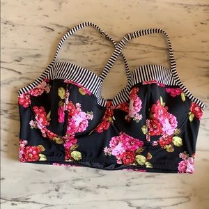 Floral Swimsuit Top